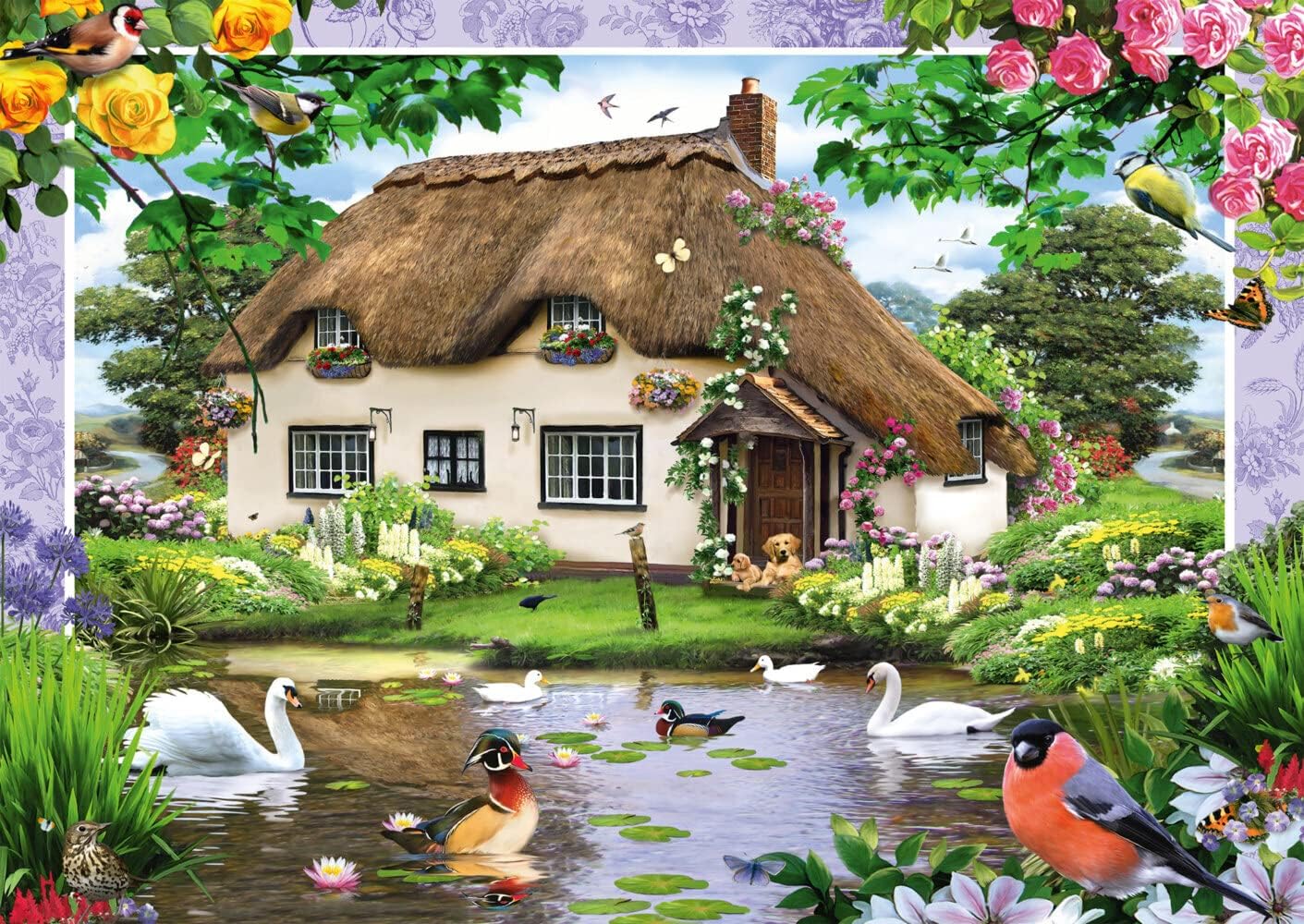 PZ500: ROMANTIC COUNTRY HOUSE