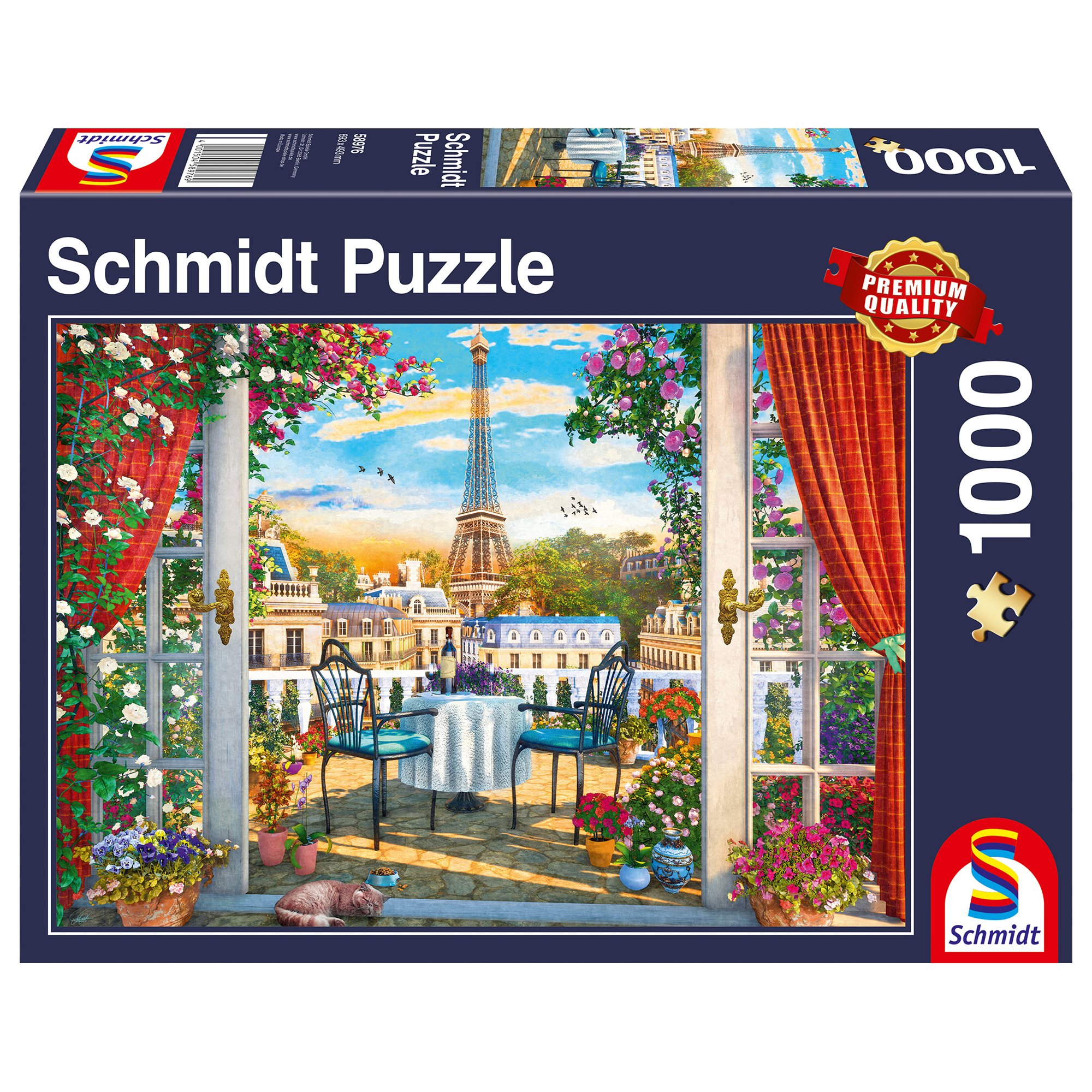 PZ1000: TERRASSE À PARIS SCHMIDT PUZZLE