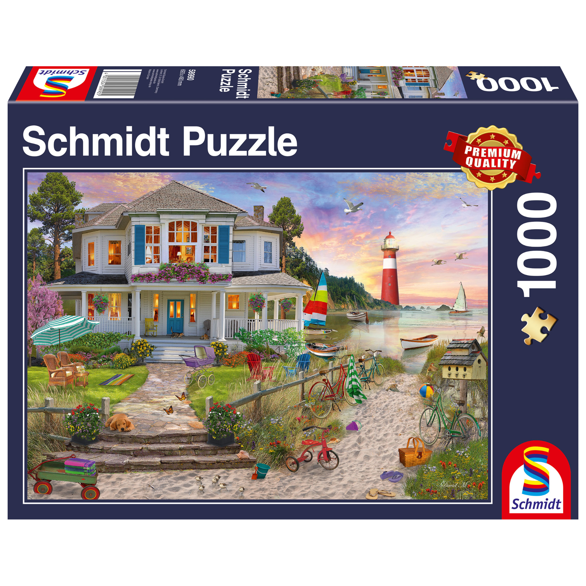 PZ1000: LA MAISON DE PLAGE SCHMIDT PUZZLE