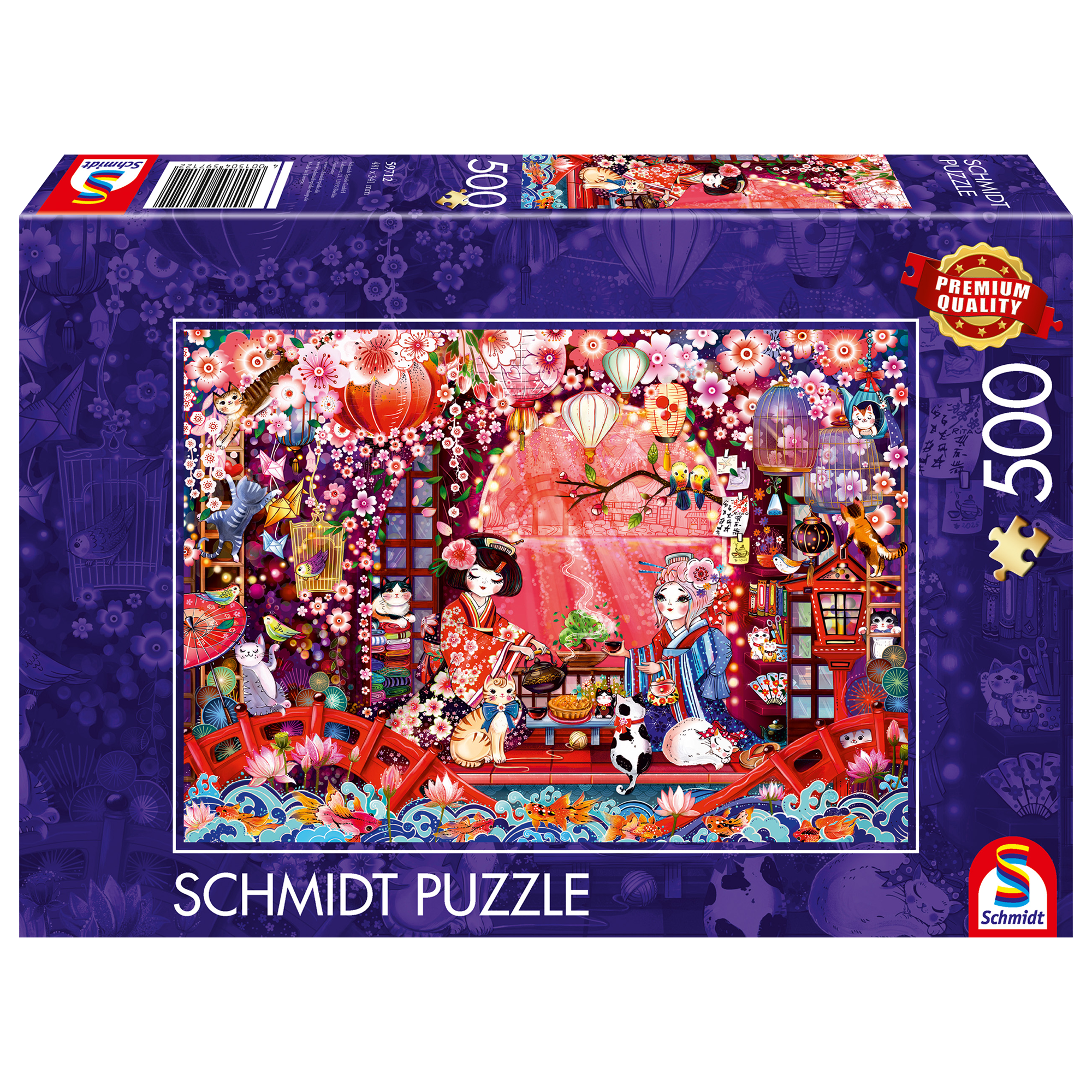 PZ500: CÉRÉMONIE DU THÉ SCHMIDT PUZZLE
