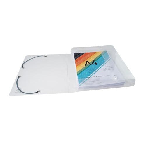 Boîte de classement Exabox en cristal 40 mm. 1½X9½X12½ Clair EXACOMPTA