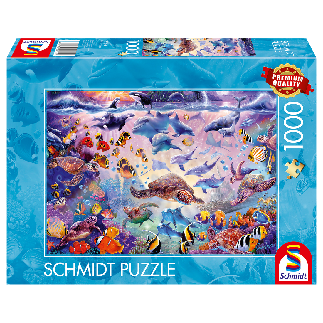 PZ1000: BEAUTÉ DE L'OCÉAN SCHMIDT PUZZLE