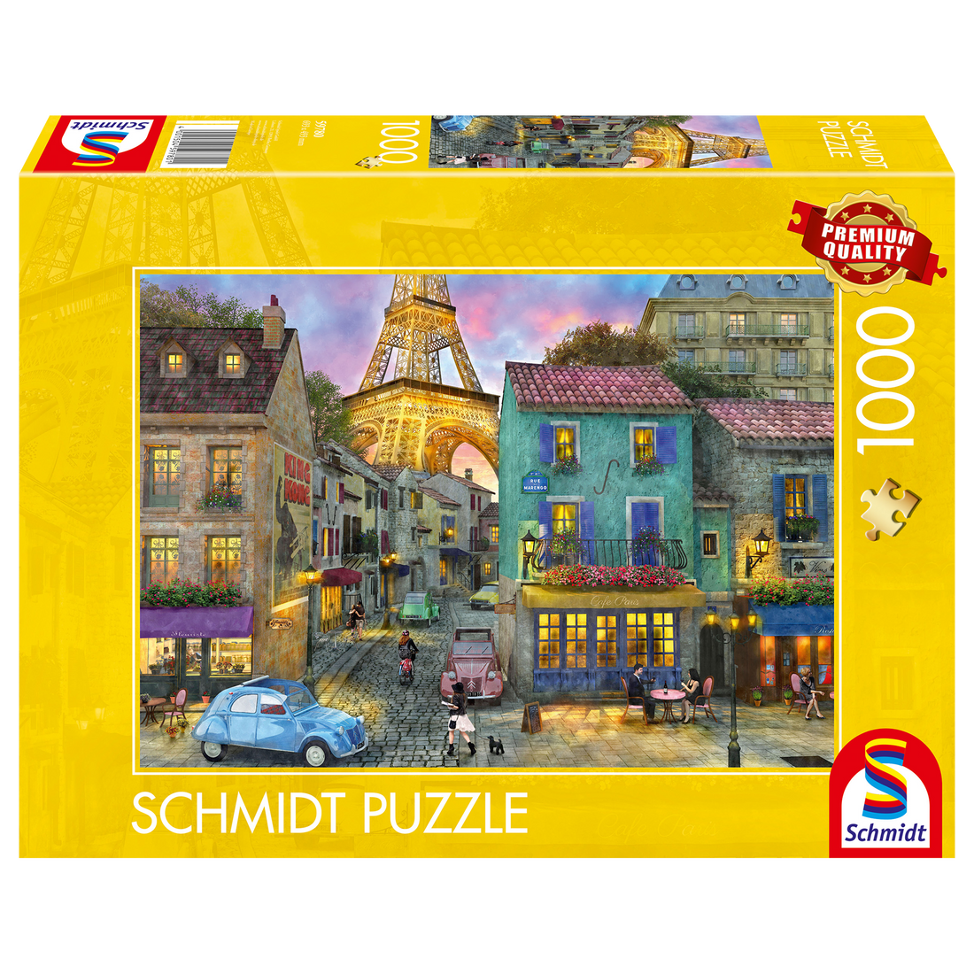 PZ1000: LES RUES DE PARIS SCHMIDT PUZZLE