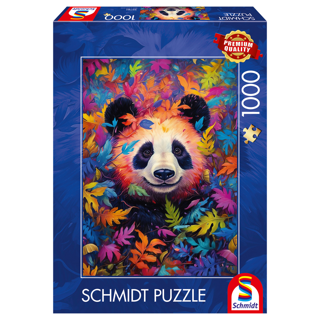 PZ1000: PANDA DANS LA FORÊT ARC-EN-CIEL SCHMIDT PUZZLE