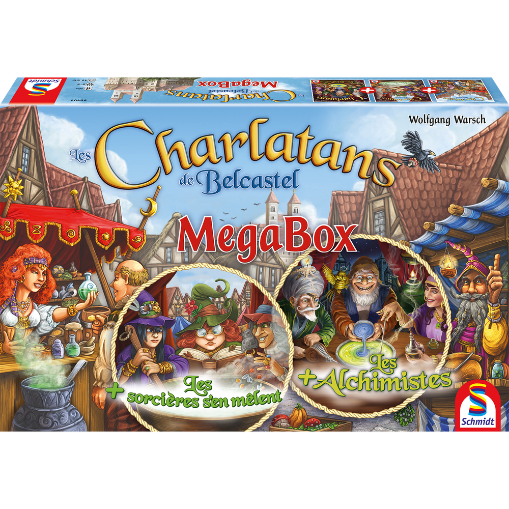 LES CHARLATANS DE BELCASTEL - MEGA BOX SCHMIDT