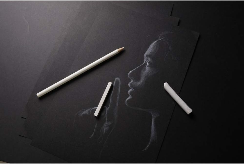 Carnet croquis Crok'Book noir 20 feuilles (17 x 22 cm) by CLAIREFONTAINE