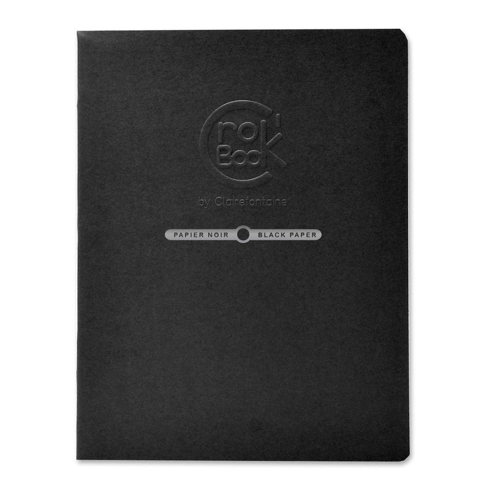 Carnet Croquis 120G 40P 6¾X8¾ Noir CLAIREFONTAINE