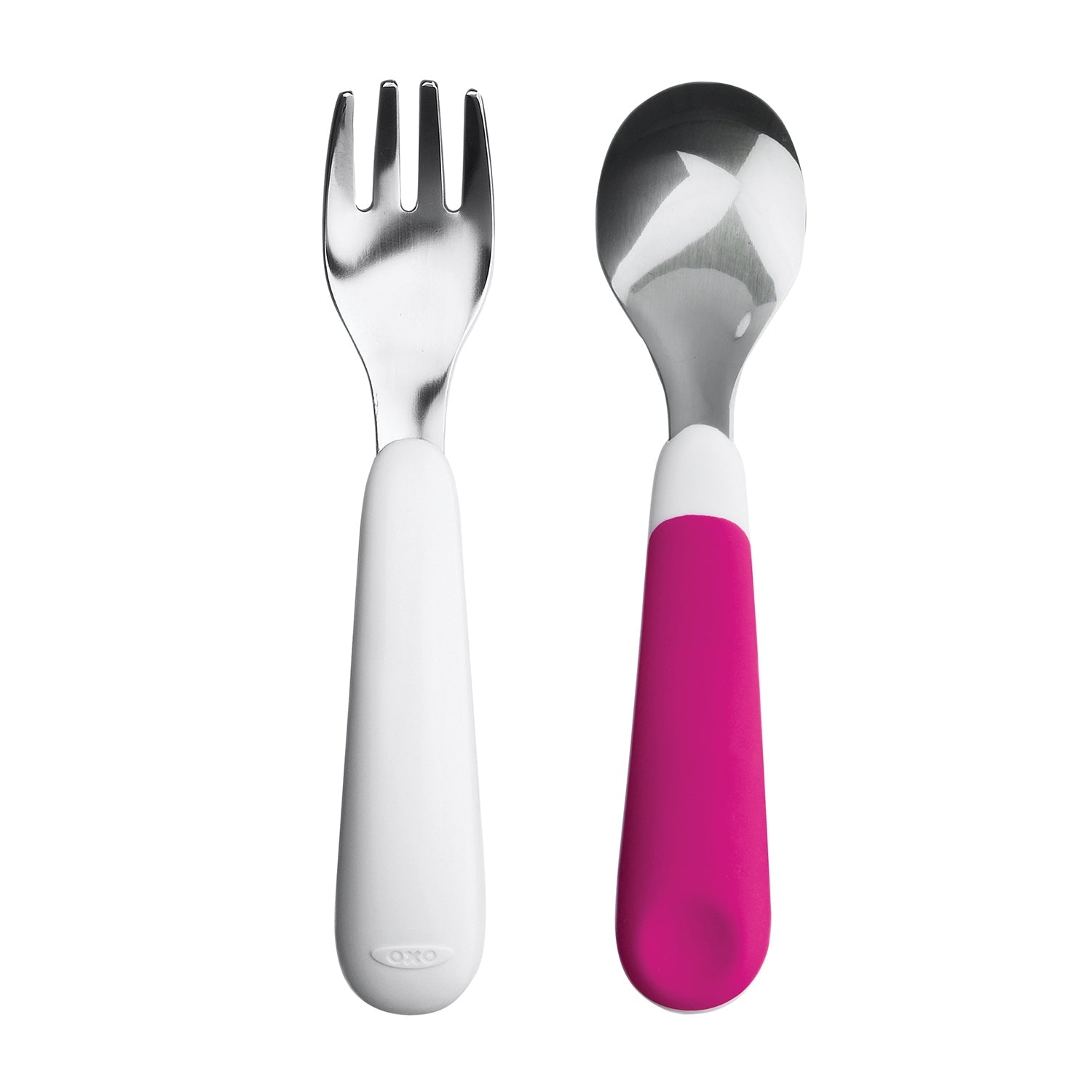 ENSEMBLE DE FOURCHETTE ET CUILLÈRE - ROSE OXO TOT