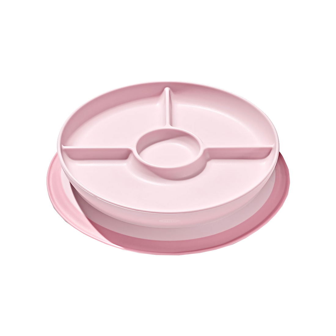 ASSIETTE COMPARTIMENTÉE À VENTOUSE - BLOSSOM OXO TOT
