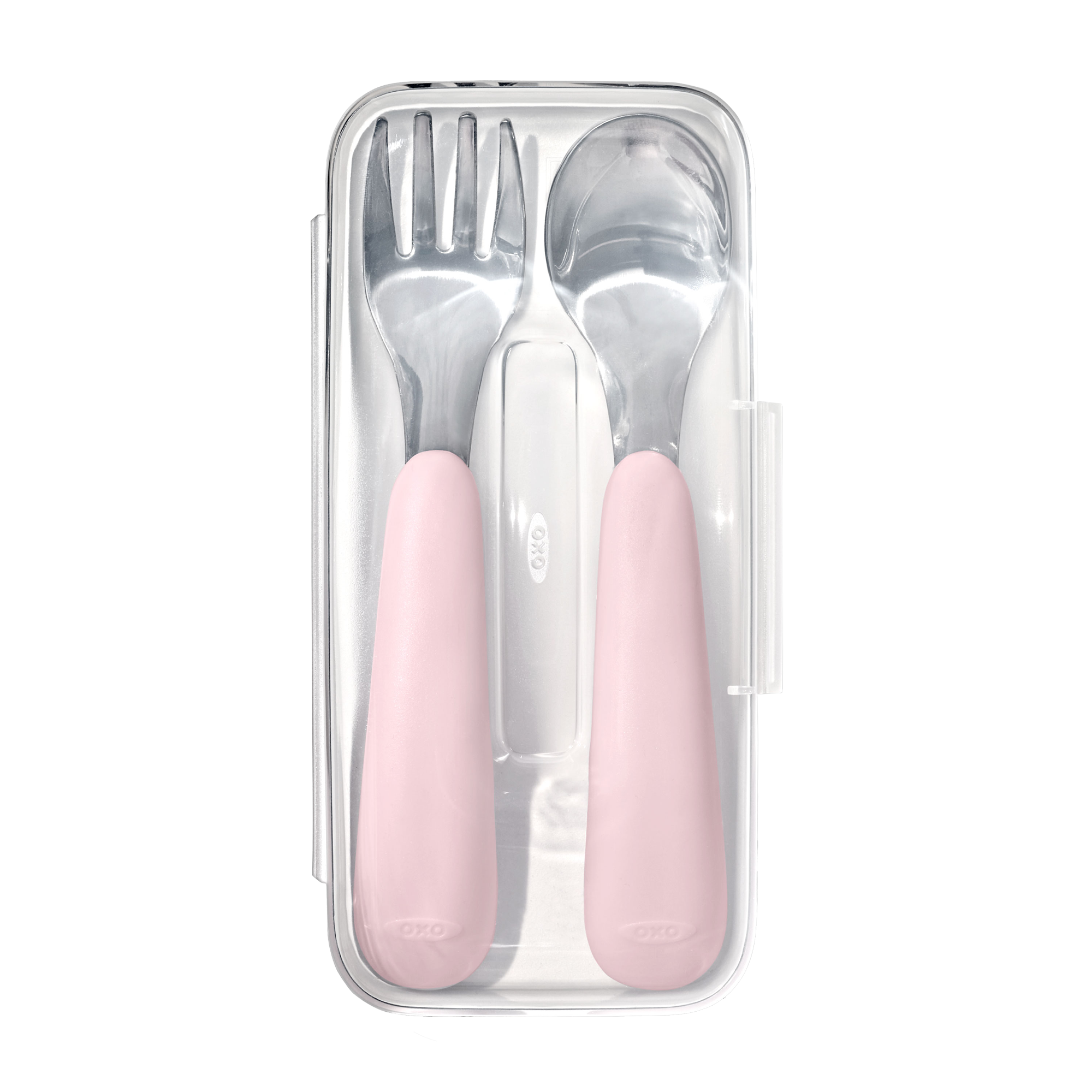 ENSEMBLE DE FOURCHETTE ET CUILLÈRE DE VOYAGE - BLOSSOM OXO TOT