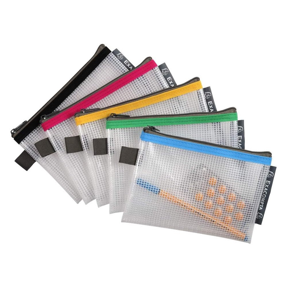 Zipped Pocket Eva 5 colour assortment A6