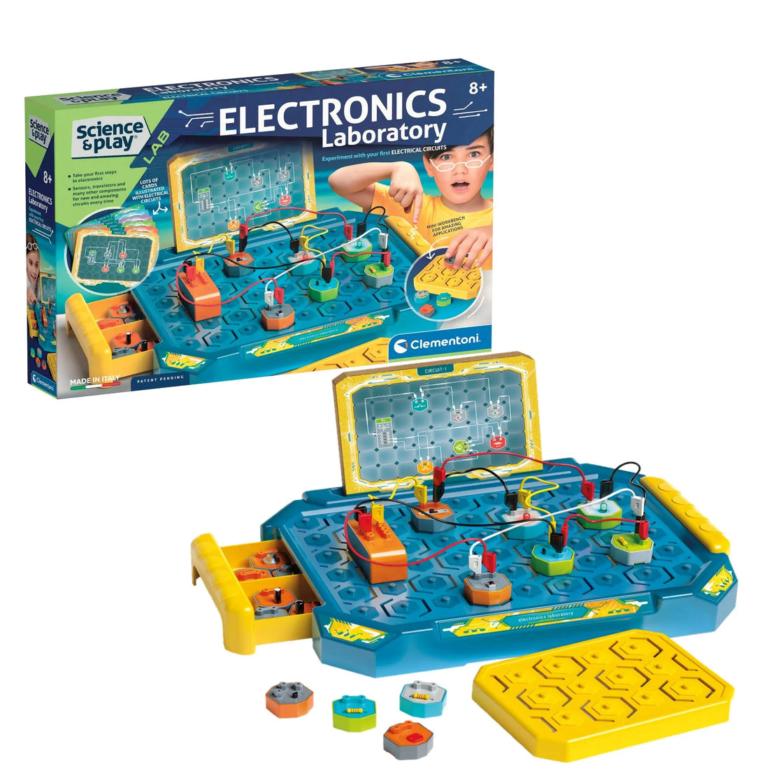 SCIENCE & PLAY: ELECTRONICS LABORATORY CLEMENTONI