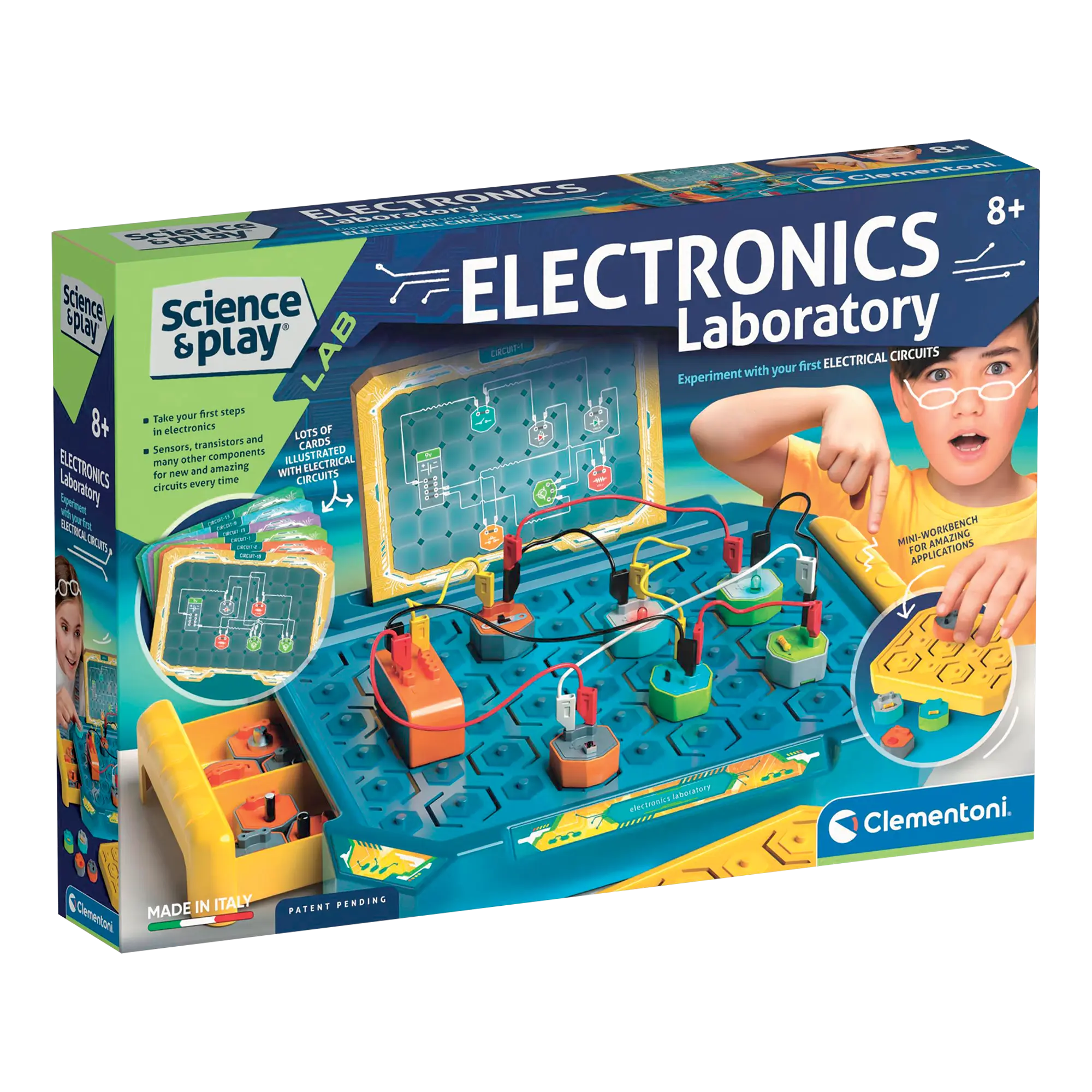 SCIENCE & PLAY: ELECTRONICS LABORATORY CLEMENTONI