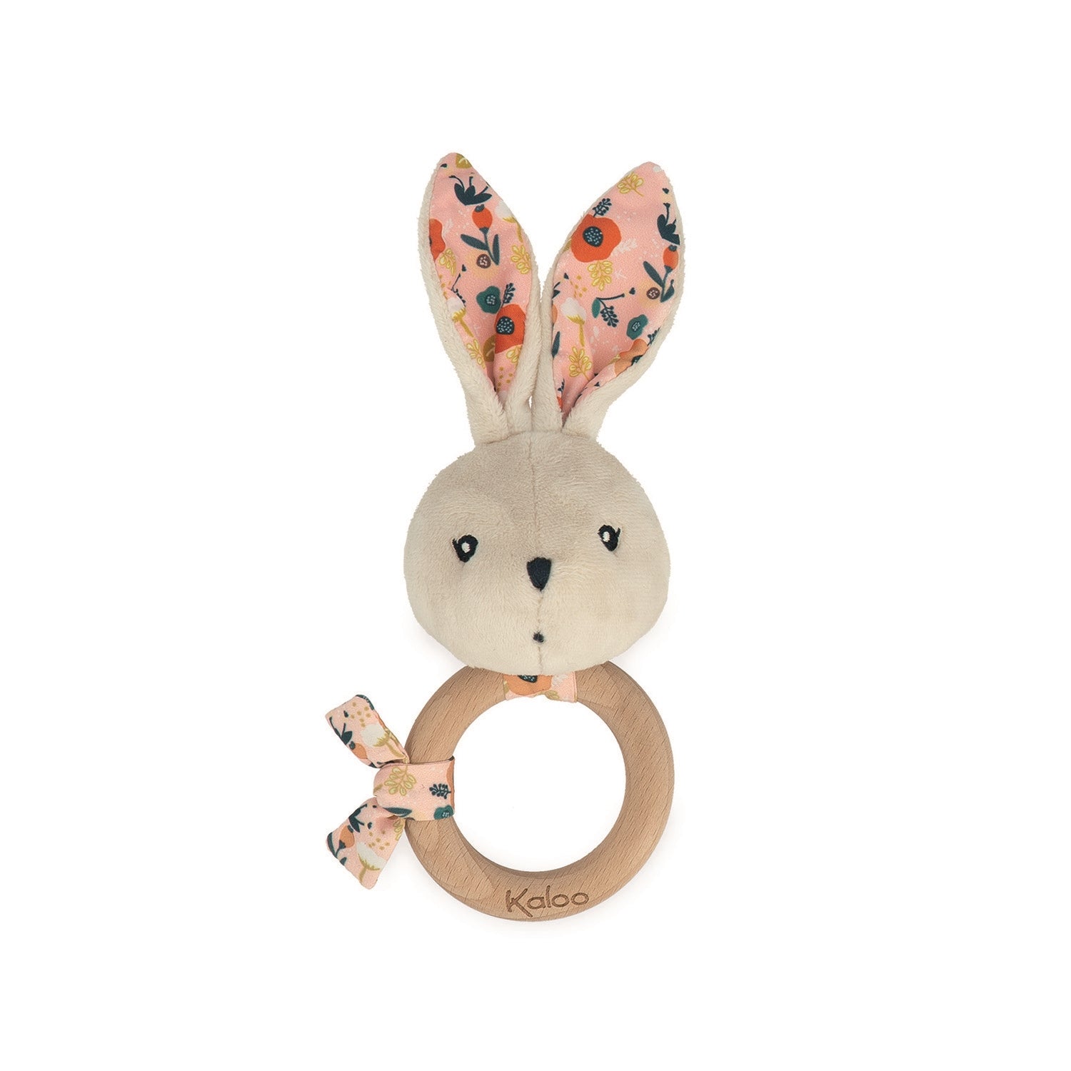 ANNEAU DE DENTITION : LAPIN/COQUELICOTS KALOO