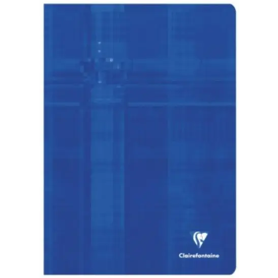 Cahier agrafé seyès -assortis- A4.  192 pages (21x29.7cm) CLAIREFONTAINE