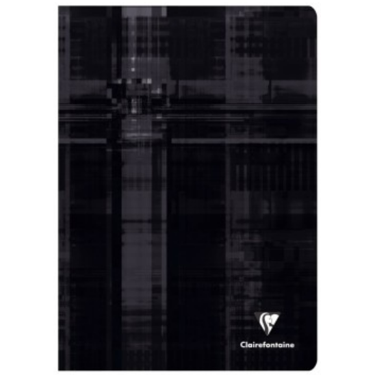Cahier agrafé 5/5 -assortis- A4.  96 pages (21x29.7cm) CLAIREFONTAINE