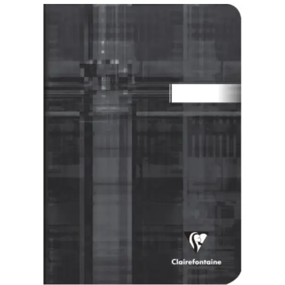 Cahier agrafé 5/5 -assortis- A5. 96 pages (14.8x21cm) CLAIREFONTAINE