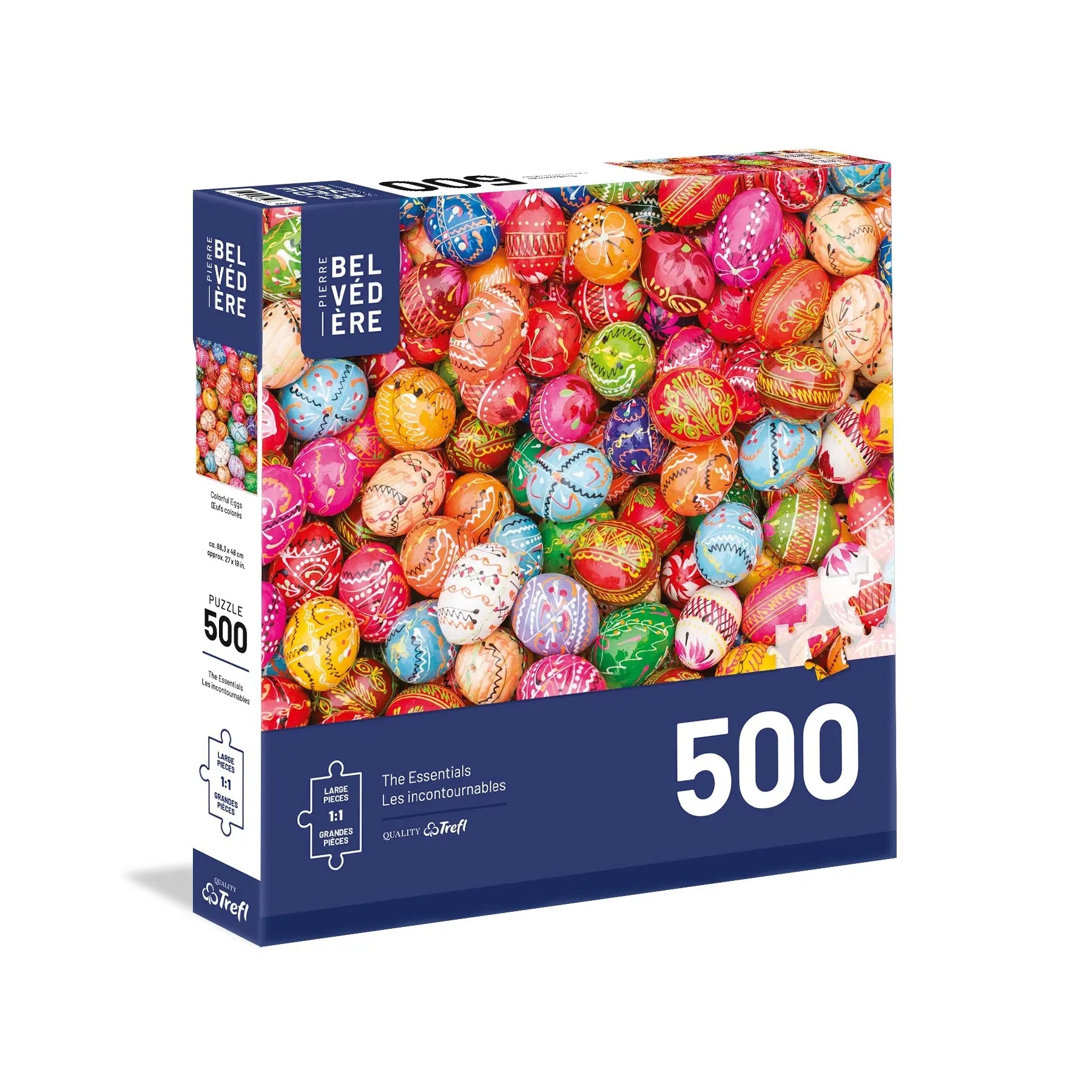 PZ500: OEUFS COLORÉS PBI PUZZLE