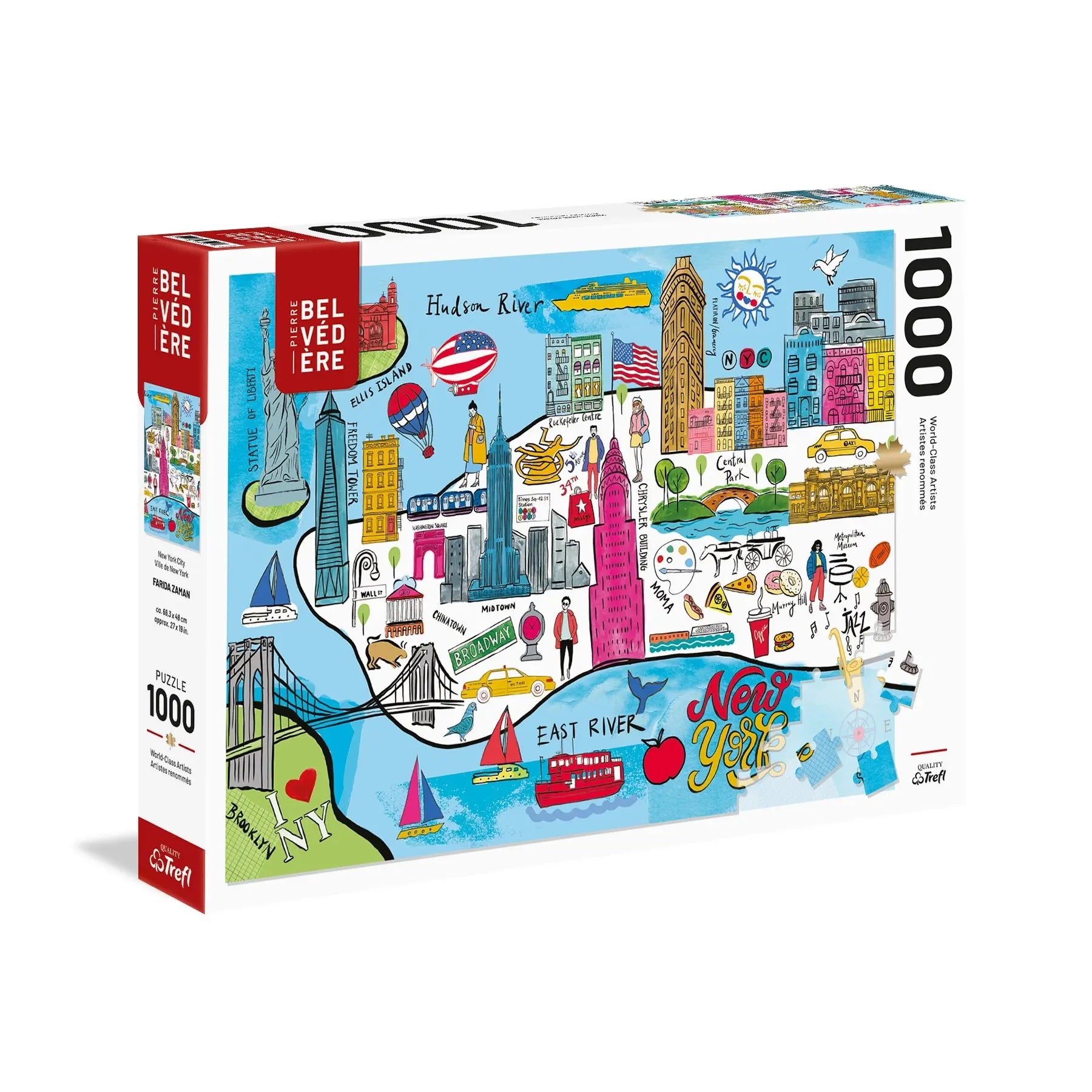 PZ1000: VILLE DE NEW YORK (FARIDA) PBI PUZZLE