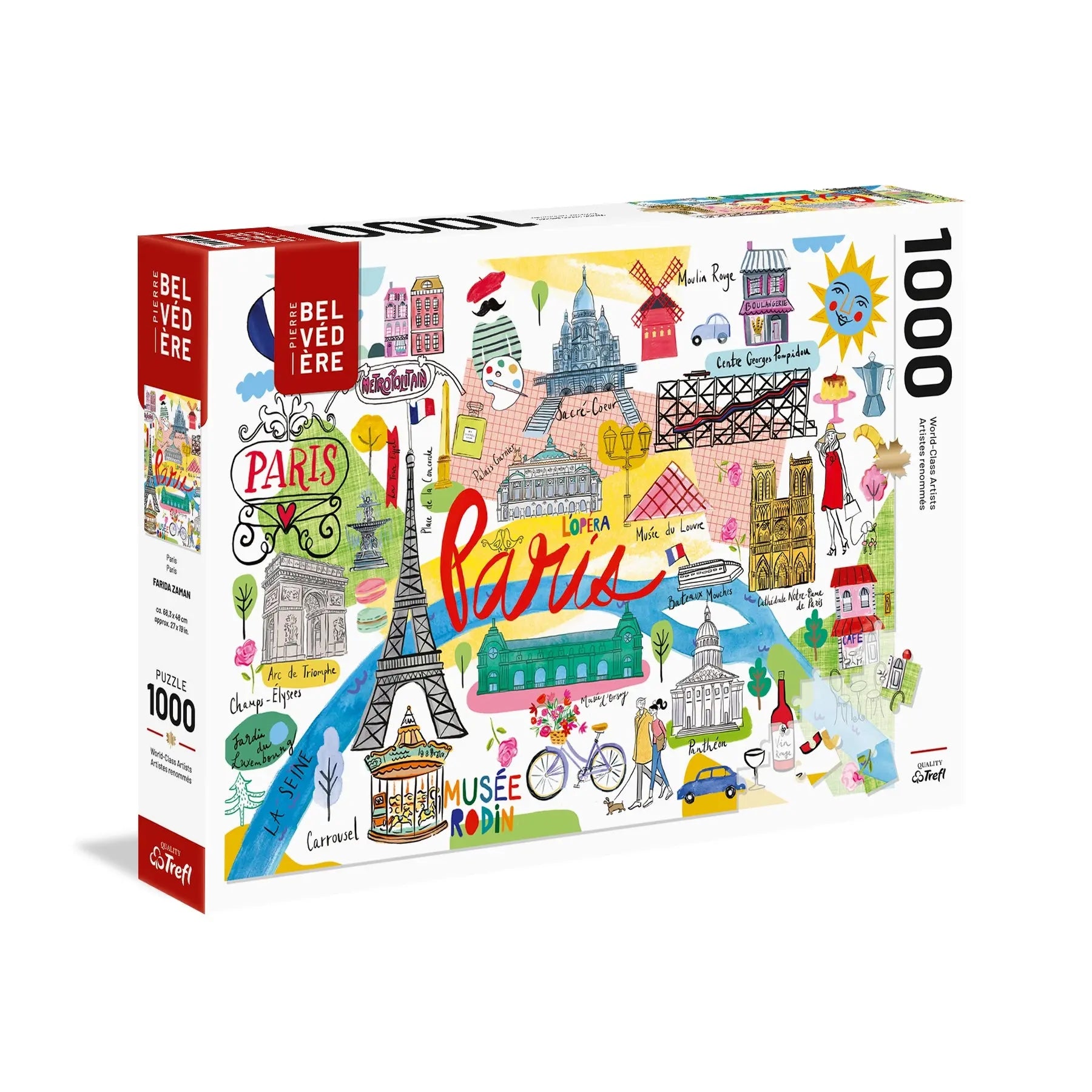PZ1000: PARIS (FARIDA) PBI PUZZLE