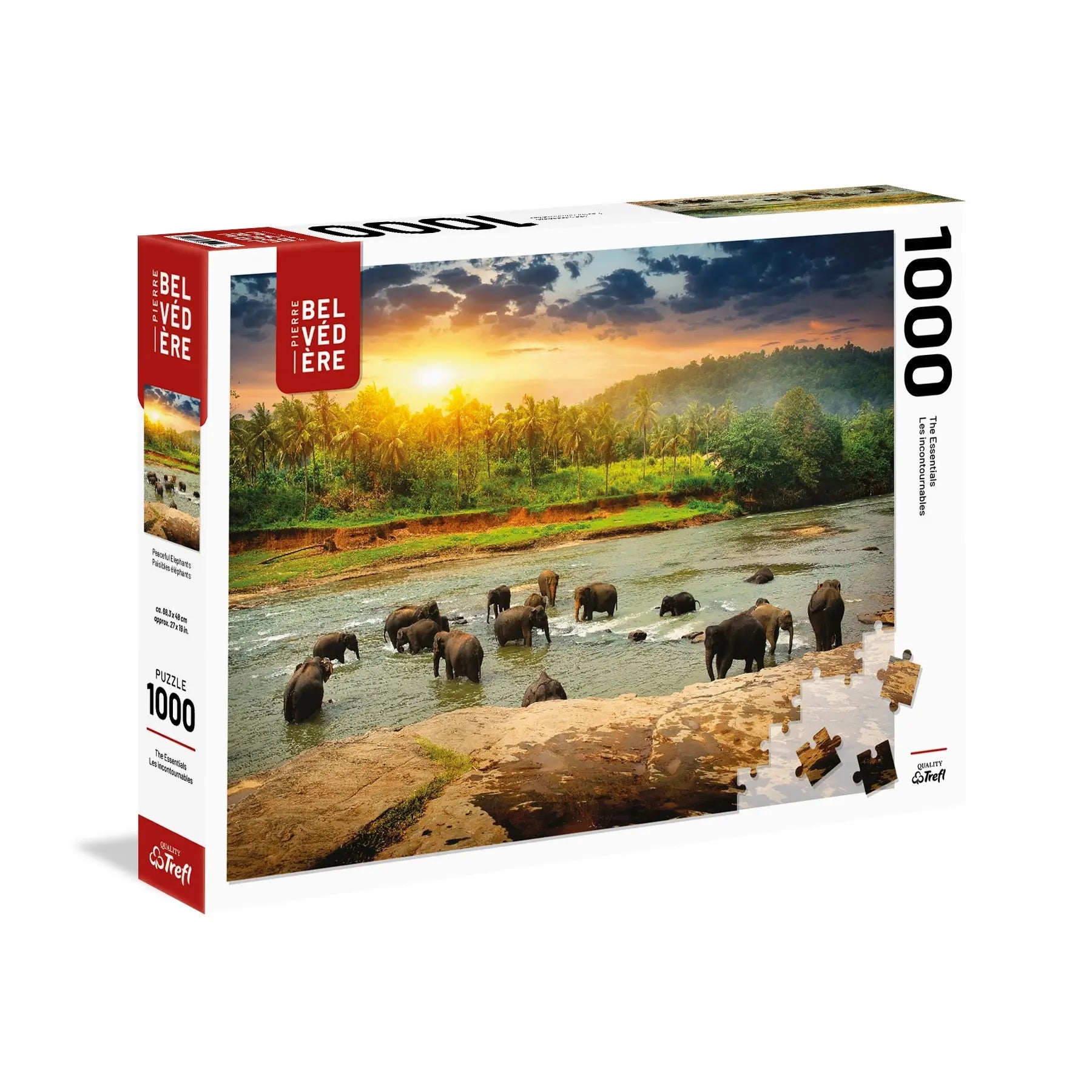 PZ1000: LES ÉLÉPHANTS PBI PUZZLE