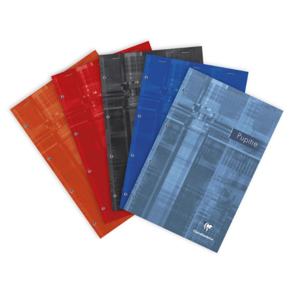 Bloc-Notes  Pupitre Séyès 160 Pages A4. Assortis CLAIREFONTAINE