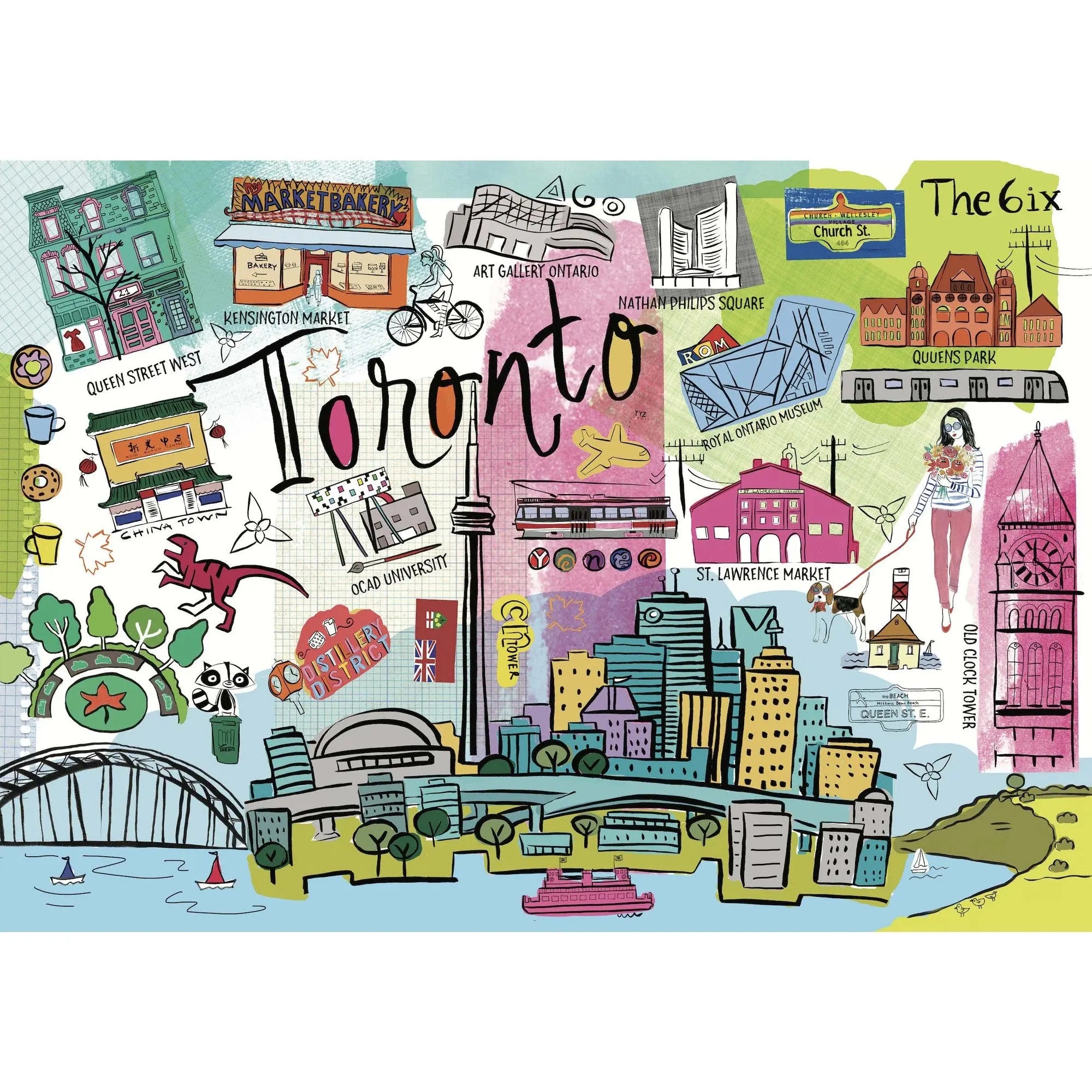 PZ1000: FARIDA - TORONTO PBI PUZZLE