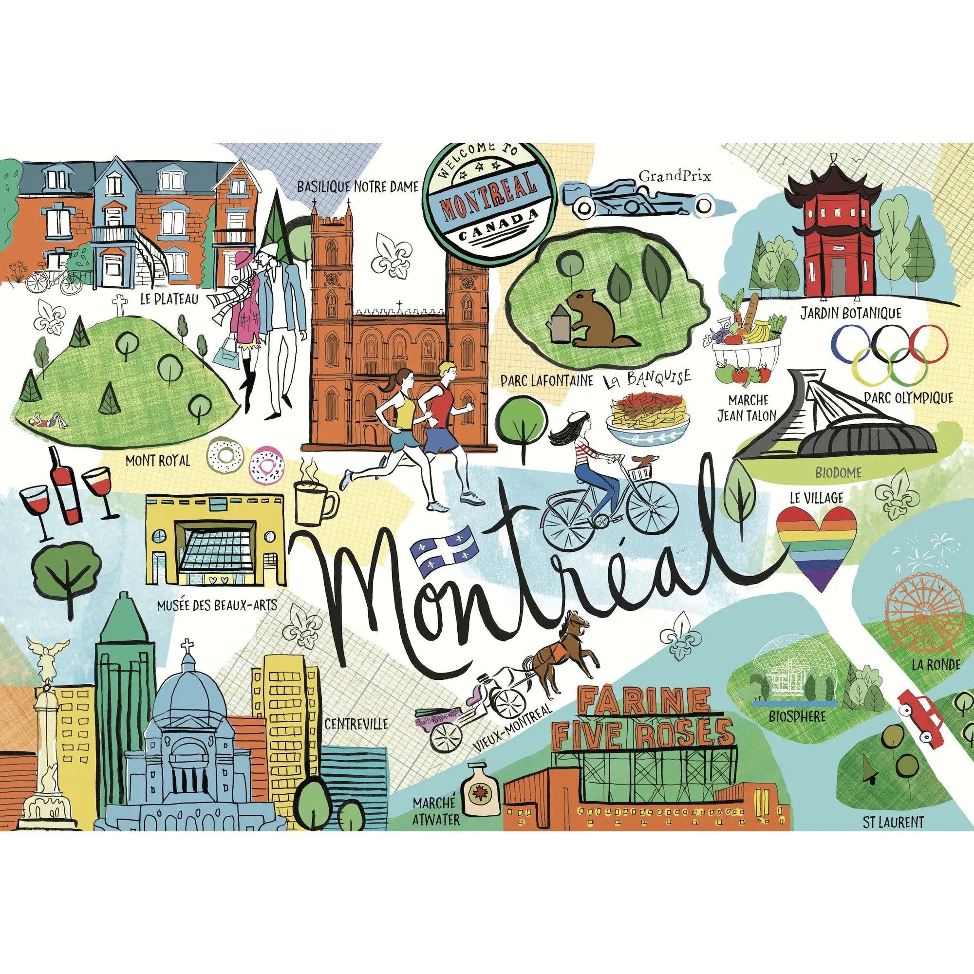 PZ1000: FARIDA - MONTREAL PBI PUZZLE