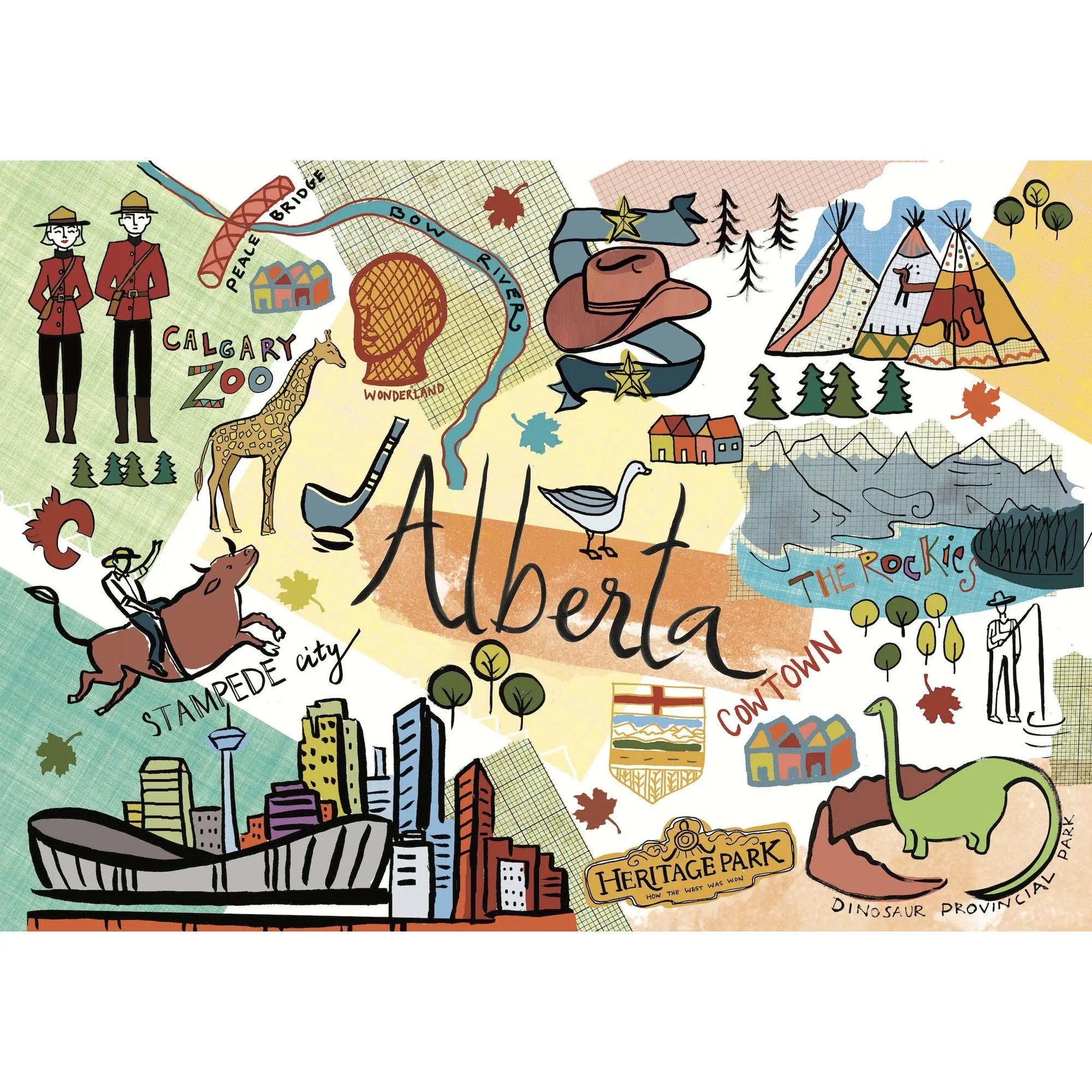 PZ1000: FARIDA - ALBERTA PBI PUZZLE