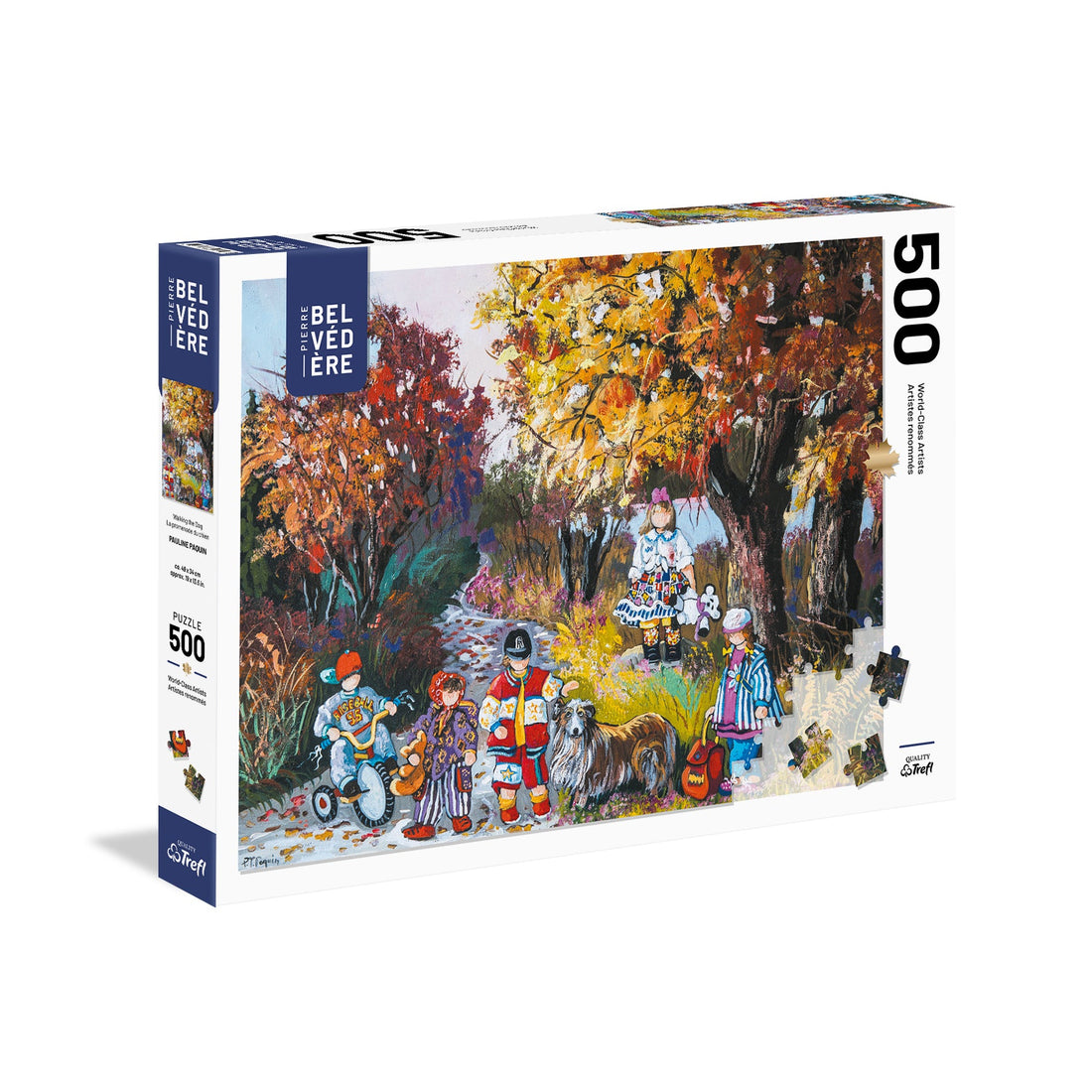 PZ500: P. PAQUIN - PROMENADE CHIEN PBI PUZZLE