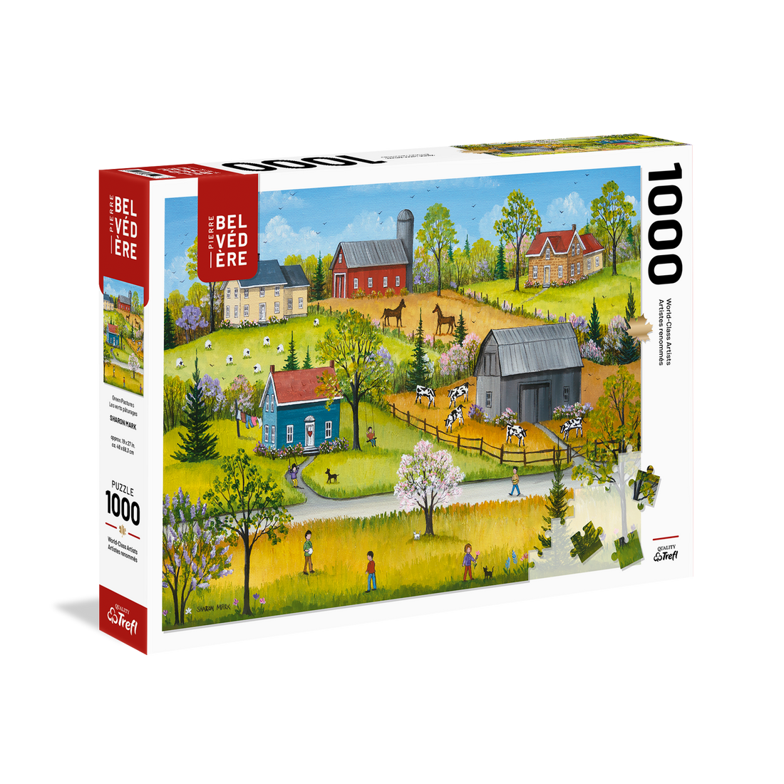 PZ1000: S.MARK, LES VERTS PÂTURAGES PBI PUZZLE