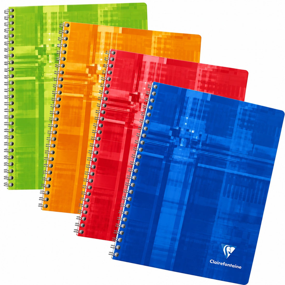 Cahier seyès reliure intégrale assorti 100 pages A4 (21x29.7cm) - CLAIREFONTAINE