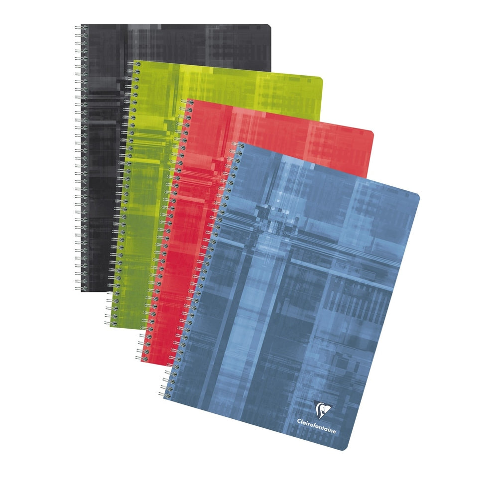 Cahier à spirale Seyes 180P 21x29,7cm. (Assortis) CLAIREFONTAINE