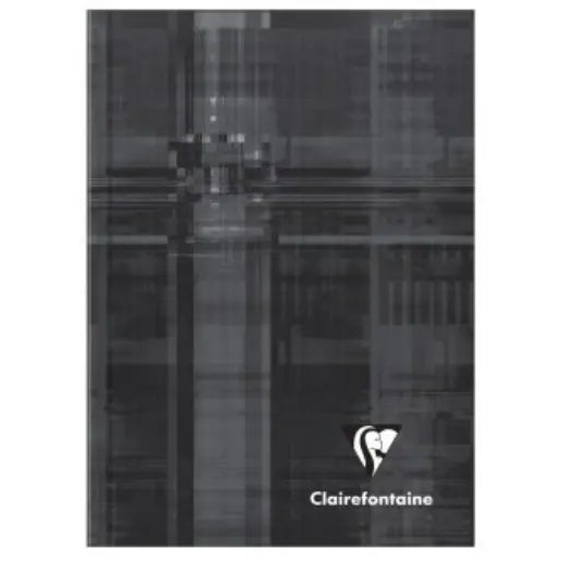 Cahier brochure couverture rigide 5/5 -assortis- A6. 192 pages (10.5x14.8cm) CLAIREFONTAINE