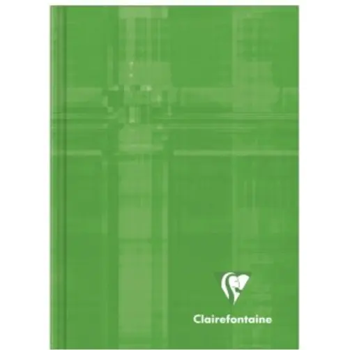 Cahier brochure couverture rigide ligné -assortis- A6. 192 pages (10.5x14.8cm) CLAIREFONTAINE
