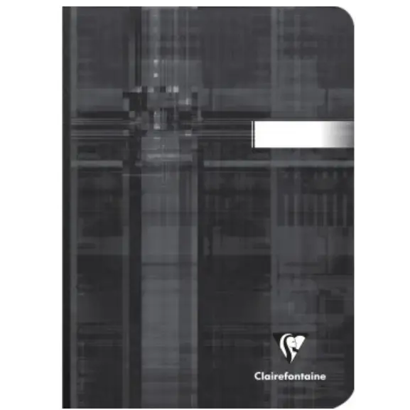 Cahier brochure dos toilé ligné -assortis- A5. 192 pages (14.8x21cm) CLAIREFONTAINE