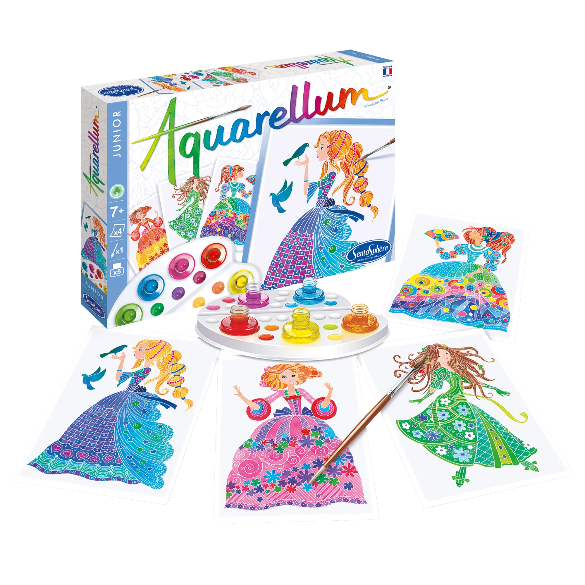 AQUARELLUM JR - PRINCESSES FLEURS SENTOSPHERE