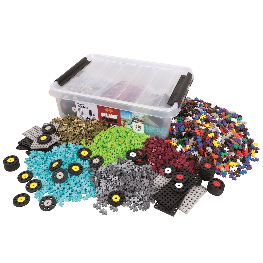 GO! MÉLANGE ÉDUCATIF - 2600pcs PLUS PLUS
