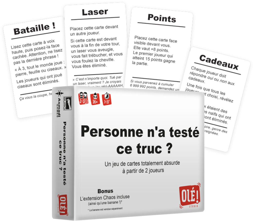PERSONNE N'A TESTE CE TRUC OLÉ