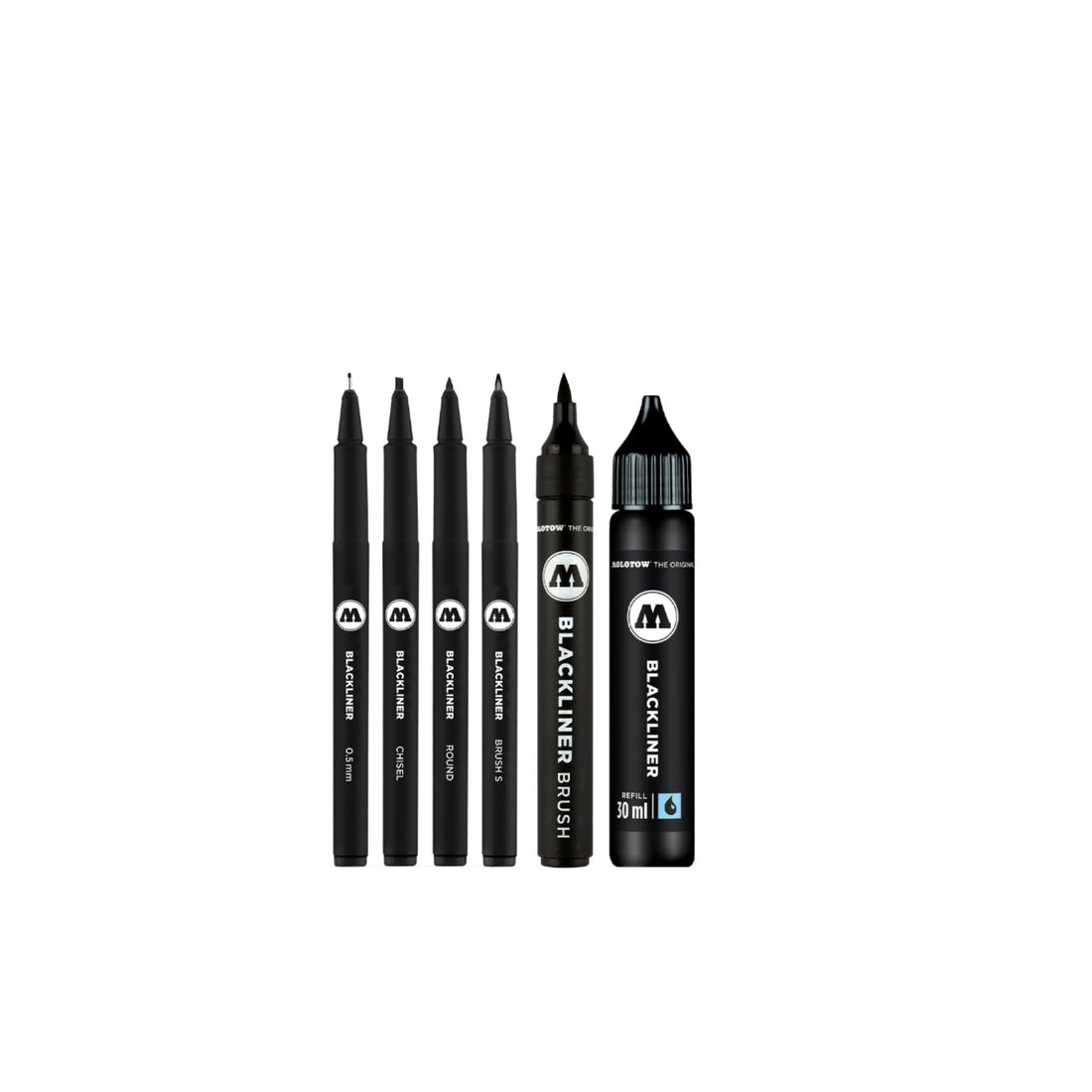 Molotow Brush Marker Black
