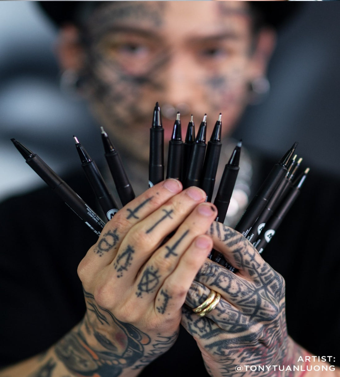 Molotow Brush Marker Black