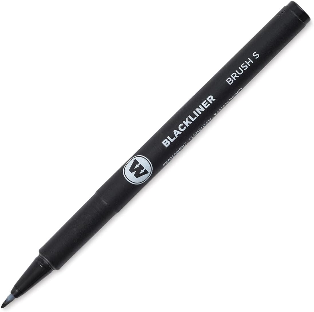 Molotow Brush Marker S Black