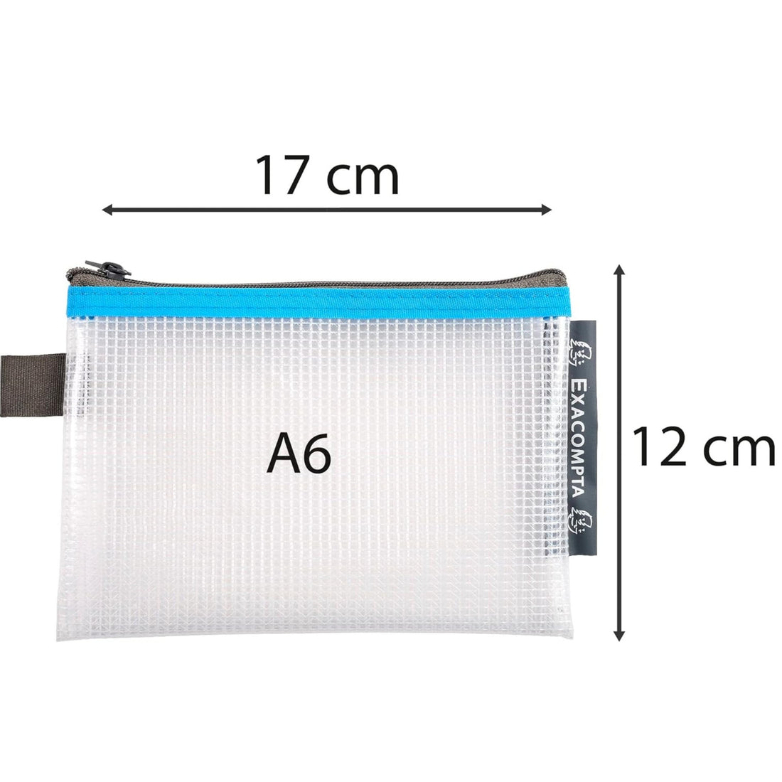 Zipped Pocket Eva 5 colour assortment A6