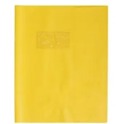 Couverture Plastique jaune 6¾X8¾ CLAIREFONTAINE
