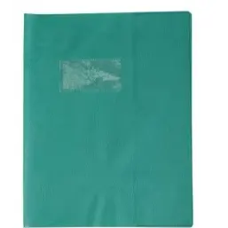 Couverture Plastique vert 6¾X8¾ CLAIREFONTAINE