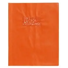 Couverture Plastique Orange 6¾X8¾ CLAIREFONTAINE