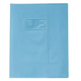 Couverture Plastique bleu clair 6¾X8¾ CLAIREFONTAINE