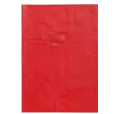 Couverture Plastique Rouge 8¼X11¾ CLAIREFONTAINE