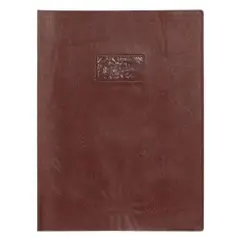 Couverture Plastique brun 8¼X11¾ CLAIREFONTAINE