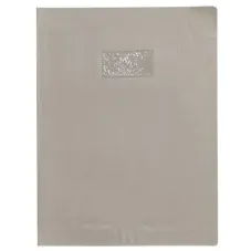 Couverture Plastique gris 8¼X11¾ CLAIREFONTAINE
